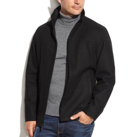 perry ellis overcoat